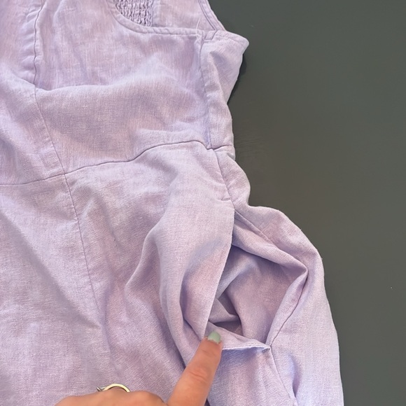 Linen midi dress - Picture 9 of 10